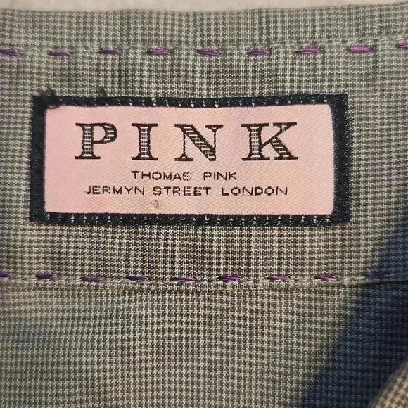 Thomas Pink Long Sleeve Button Down Shirt - Picture 9 of 13